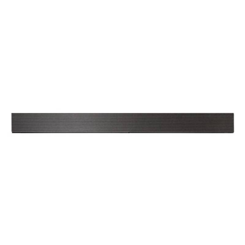 GartenLand WPC Abschlussprofil Flach 10 x 65 x 3600 mm Anthrazit von GartenLand