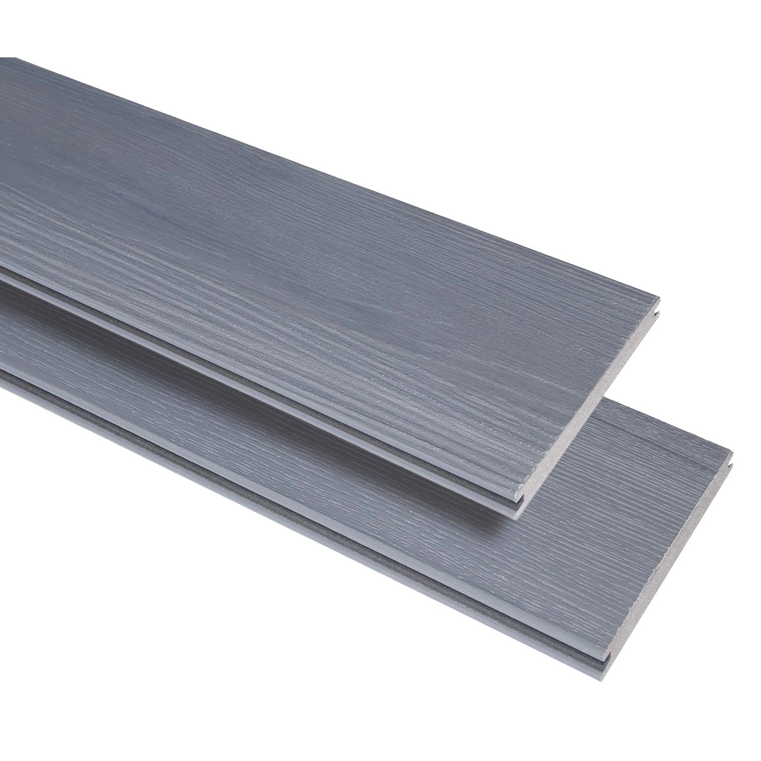 GartenLand WPC Terrassendiele Advance 20 x 140 x 5000 mm Loft-Grey Bicolor Geprägte Holzstruktur Co-Extrudiert Massivprofil GartenLand WPC Terrassendiele Advance 20 x 140 x 5000 mm Loft-Grey Bicolor Geprägte Holzstruktur Co-Extrudiert Massivprofil von GartenLand