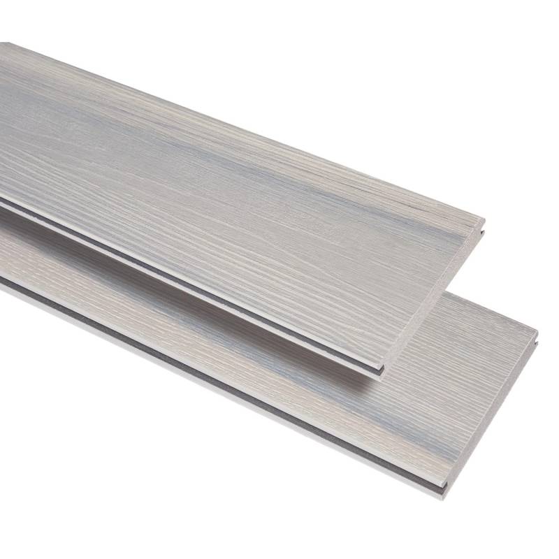 GartenLand WPC Terrassendiele Advance 20 x 140 x 5000 mm Pebble-Grey Bicolor Geprägte Holzstruktur Co-Extrudiert Massivprofil GartenLand WPC Terrassendiele Advance 20 x 140 x 5000 mm Pebble-Grey Bicolor Geprägte Holzstruktur Co-Extrudiert Massivprofil von GartenLand