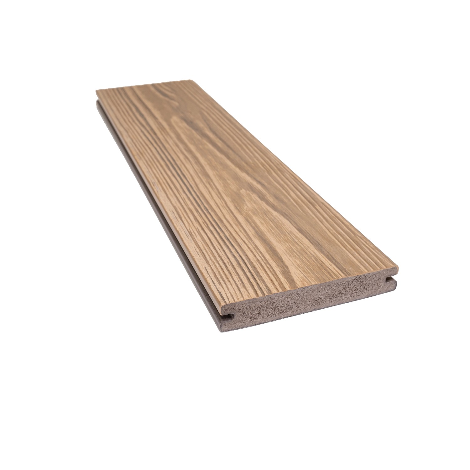 GartenLand WPC Terrassendiele Nova 21 x 140 x 3000 mm Garapa-Multicolor Geprägte Holzstruktur Co-Extrudiert Massivprofil GartenLand WPC Terrassendiele Nova 21 x 140 x 3000 mm Garapa-Multicolor Geprägte Holzstruktur Co-Extrudiert Massivprofil von GartenLand
