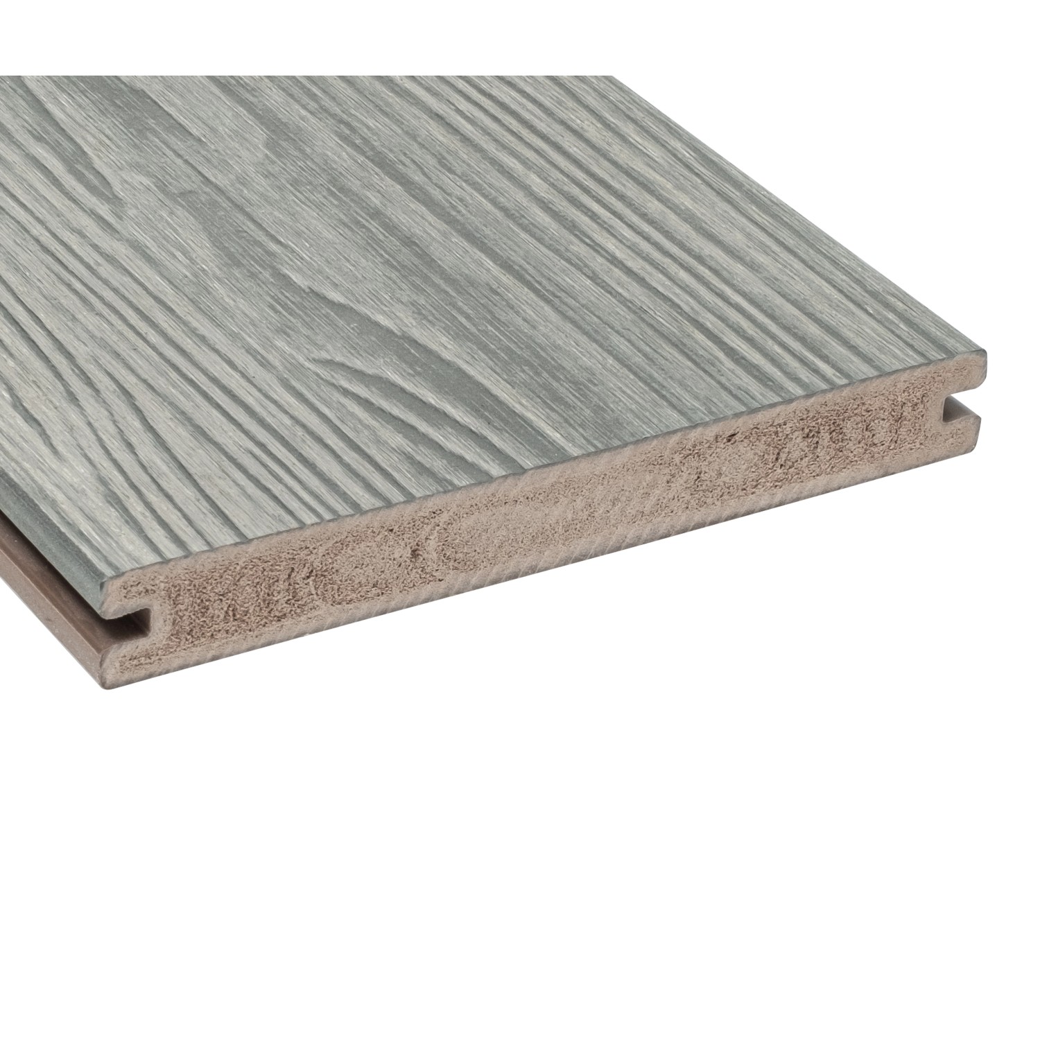GartenLand WPC Terrassendiele Nova 21 x 190 x 4000 mm Grau-Multicolor Geprägte Holzstruktur Co-Extrudiert Massivprofil GartenLand WPC Terrassendiele Nova 21 x 190 x 4000 mm Grau-Multicolor Geprägte Holzstruktur Co-Extrudiert Massivprofil von GartenLand