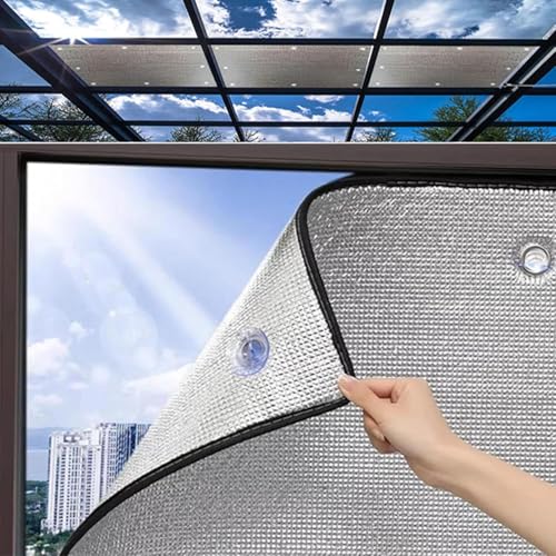 Fensterfolie Sichtschutz Thermo Cover Fenster Aluminiumfolie Isolierfolie Fenster Blickdicht Mit Saugnapf Wärmeisolierung Reflektierende Fensterfolie Fenster Innen Oder Außen,Abnehmbar Fensterfolie Sichtschutz Thermo Cover Fenster Aluminiumfolie Isolierfolie Fenster Blickdicht Mit Saugnapf Wärmeisolierung Reflektierende Fensterfolie Fenster Innen Oder Außen,Abnehmbar von Gartenassistentin