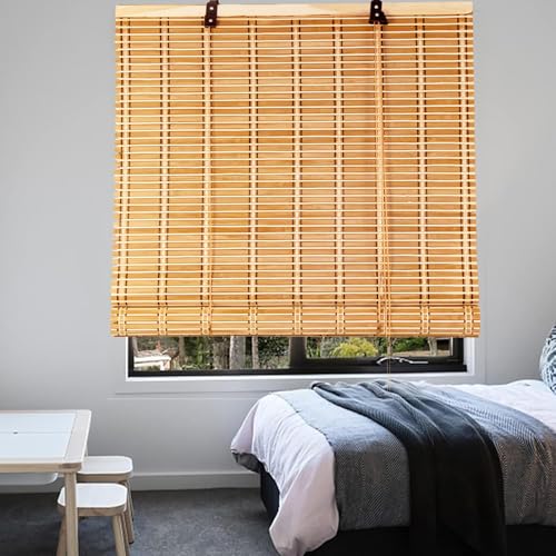 Natur Bambus Rollo Retro Verdunklungsrollo Innen/außen/Garten Wetterfest Raffrollo Atmungsaktiv Anti-Uv Bambus Jalousien Sichtschutz Sonnenschutz Seitenzugrollo für Türen und Fenster Natur Bambus Rollo Retro Verdunklungsrollo Innen/außen/Garten Wetterfest Raffrollo Atmungsaktiv Anti-Uv Bambus Jalousien Sichtschutz Sonnenschutz Seitenzugrollo für Türen und Fenster von Gartenassistentin
