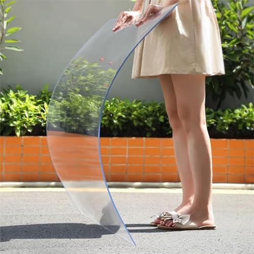 Polycarbonatplatten Dachplatten,1.2 mm Dicke Klare Transparente Kunststoffplatte,Outdoor Wetterfest Stegplatten Ersatzplatten Gewächshausplatte,Gewächshaus-Außen Terrassen Dach Regen Abdeckung von Gartenassistentin