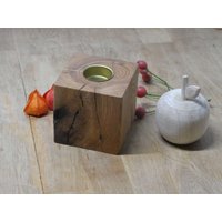 Teelichthalter Eiche 10cm Teelichthalter Eiche 10cm von GartenbeetKiste