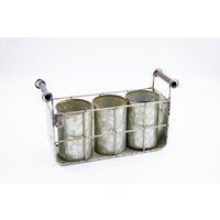 Besteckträger Zink Optik Industriestil Besteckträger Zink Optik Industriestil von Gartenkreativladen