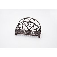 Serviettenhalter Metall Braun Landhausstil Serviettenhalter Metall Braun Landhausstil von Gartenkreativladen