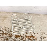 Serviettenhalter Metall Weiß Landhausstil Serviettenhalter Metall Weiß Landhausstil von Gartenkreativladen