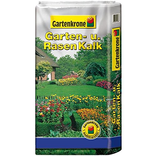 Rasenkalk 10 Kg Garten Dünger Gartenkrone von Gartenkrone