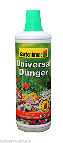 Universal-Dünger Flüssig 1,0 ltr. Gartenkrone von Gartenkrone