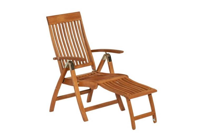 Gartenmöbel Ambiente Gartensessel Daria Klappsessel mit ausziehbaren Fußteil (Klappsessel mit ausziehbaren Fußteil), mit Relaxfunktion von Gartenmöbel Ambiente