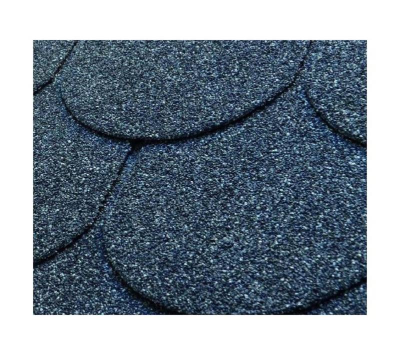 Gartenpirat Dachpappe Dachschindeln Biberschwanz 2,1 m² schwarz Bitumen zur Dacheindeckung von Gartenpirat
