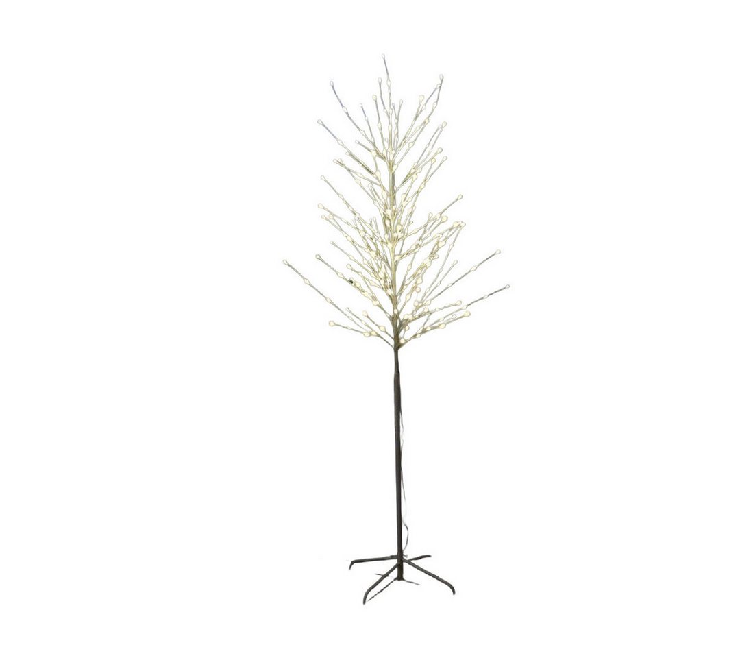 Gartenpirat LED Baum Festlicher LED-Lichterbaum Birke mit 200 warmweißen LED Lichter von Gartenpirat