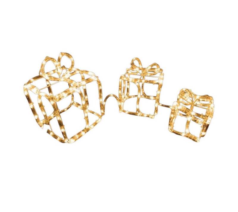 Gartenpirat LED Dekofigur Geschenkboxen 3er-Set Drahtgestell mit Lichtschlauch Weihnachtsdeko Gartenpirat LED Dekofigur Geschenkboxen 3er-Set Drahtgestell mit Lichtschlauch Weihnachtsdeko von Gartenpirat