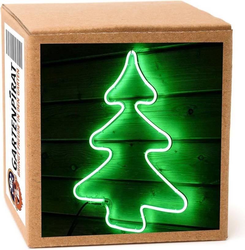 Gartenpirat LED-Lichterschlauch Neon Weihnachtsfiguren LED-Beleuchtung Deko für außen und innen von Gartenpirat