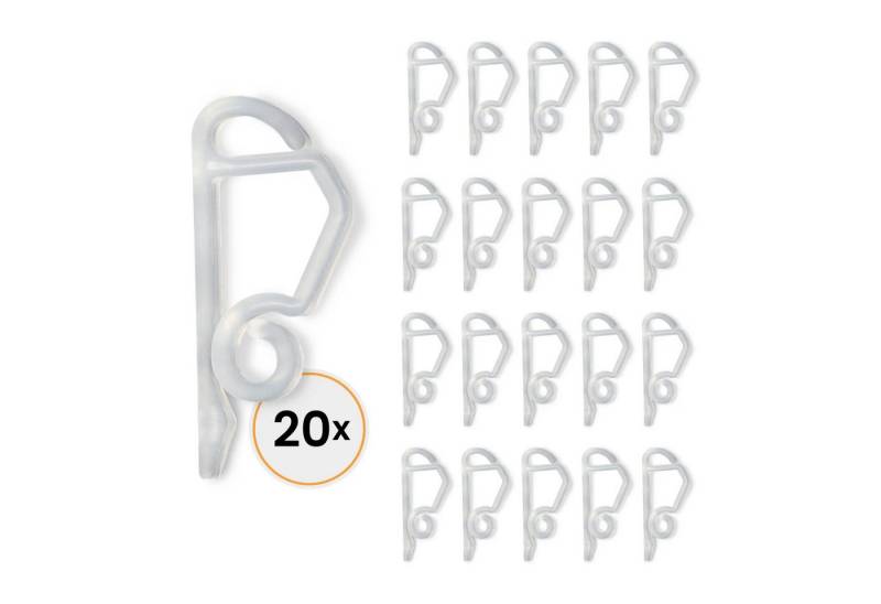 Gartenpirat Leisten-Befestigungsclips für Lichterkette 20 Stk. Befestigungshaken Kunststoff transparent, schnell, einfach, effizient, wiederverwendbar Gartenpirat Leisten-Befestigungsclips für Lichterkette 20 Stk. Befestigungshaken Kunststoff transparent, schnell, einfach, effizient, wiederverwendbar von Gartenpirat