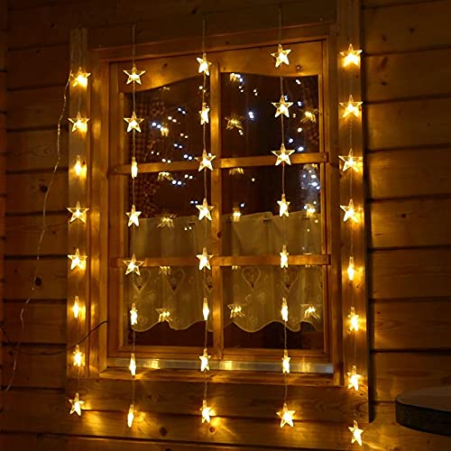 Gartenpirat Lichtervorhang 1 x 1,2 m 40 LED Lichterkette für hohe Fenster Weihnachten Gartenpirat Lichtervorhang 1 x 1,2 m 40 LED Lichterkette für hohe Fenster Weihnachten von Gartenpirat