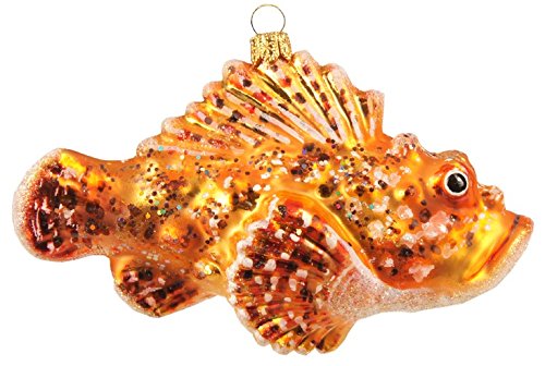 Christbaumschmuck von Gartenschätze- Tannenbaumschmuck Fisch Skorpionfisch 10 cm 22851 von Gartenschätze