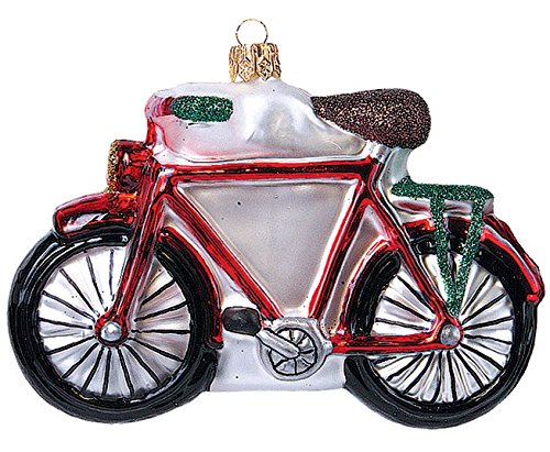 Christbaumschmuck von Gartenschätze-Weihnachtskugel Fahrrad 1751 von Gartenschätze