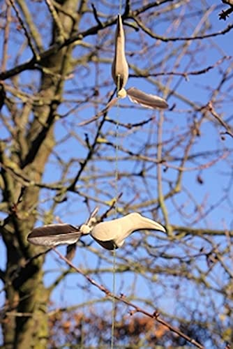 Gartenschätze Windspiel-Mobile-3 Vögel-Holz-Gartendeko von Gartenschätze