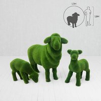3er Set Schafe - Gartenfiguren Formschnitt - GFK & Kunstrasen - Partum Set 3er Set Schafe - Gartenfiguren Formschnitt - GFK & Kunstrasen - Partum Set von Gartentraum.de