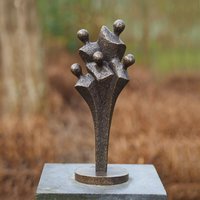 Abstrakte Gruppen Bronze Gartenfigur - Turanis von Gartentraum.de