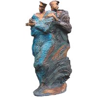 Abstrakte Paar Bronzefigur aus limiterter Künstleredition - Rose, che belle Rose Abstrakte Paar Bronzefigur aus limiterter Künstleredition - Rose, che belle Rose von Gartentraum.de