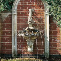 Antiker Wandbrunnen Sandstein - Cheriton / Sand Antiker Wandbrunnen Sandstein - Cheriton / Sand von Gartentraum.de