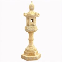 Außergewöhnliche Japanische Gartenlaterne aus Stein - Akeno / Sand Außergewöhnliche Japanische Gartenlaterne aus Stein - Akeno / Sand von Gartentraum.de
