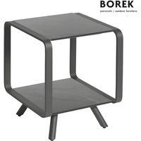 Borek Beistelltisch aus Aluminium & Dekton - Beistelltisch Double O von Gartentraum.de