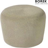 Borek Sitzsack aus Ardenza-Rope 40cm hoch - Crochette Kissenstuhl / Sand von Gartentraum.de