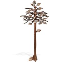 Bronzebaum mit Baumkrone als Gartendeko - Laubbaum / 80x34cm (HxDm) / Bronze Sonderpatina von Gartentraum.de