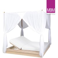 Dach für Doppelliege von MBM - Vorhang & Moskitonetz - weiß - Baldachin - La Villa Daybed Baldachin von Gartentraum.de