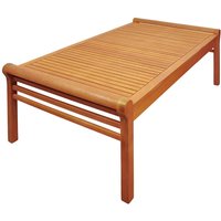 Designer Tisch für die Gartenlounge - Eukalyptusholz - Idiogenes Tisch von Gartentraum.de