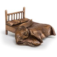 Designerplastik Bett limitiert aus Bronze - Bed of Yesterday von Gartentraum.de