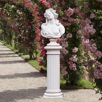 Dorische Säule aus Steinguss - Dorian / Terrakotta von Gartentraum.de