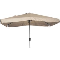 Eckiger Sonnenschirm mit Knick - 300x200cm - Sonnenschirm Korano / Ecru Eckiger Sonnenschirm mit Knick - 300x200cm - Sonnenschirm Korano / Ecru von Gartentraum.de