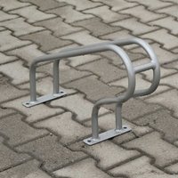 Einzelner Bike Ständer aus Metall für den Garten und die Stadt - Snaer / Grün von Gartentraum.de