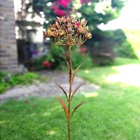 Einzigartige Metallfigur - Blume als Gartendeko - Flos Ferrum von Gartentraum.de