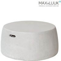 Eleganter Fiberglas Tisch von Max & Luuk in Weiß - Nick Hocker von Gartentraum.de