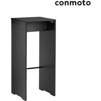 Eleganter Garten Barhocker aus HPL - robust - Riva Barhocker / Anthrazit / ohne Auflagen von Gartentraum.de