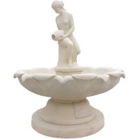 Eleganter Gartenbrunnen mit Aktfigur - Frau mit Krügen - Cecilie / Tyrolia von Gartentraum.de