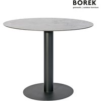 Eleganter Gartentisch in grau oder weiß aus Edelstahl mit Dekton Platte - Borek - Peniche Gartentisch / Anthrazit / Tischplatte Rem Eleganter Gartentisch in grau oder weiß aus Edelstahl mit Dekton Platte - Borek - Peniche Gartentisch / Anthrazit / Tischplatte Rem von Gartentraum.de