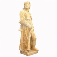 Exklusive Männer Skulptur aus Steinguss - Salerno / Antikgrau von Gartentraum.de