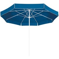 Farbige Sonnenschirme 400cm mit Volant - Schirm Crinu / Blau von Gartentraum.de