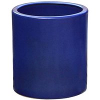 Frostsicherer blauer Blumenkübel aus Steinzeug - Rund - Ovare Azur Frostsicherer blauer Blumenkübel aus Steinzeug - Rund - Ovare Azur von Gartentraum.de