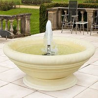 Garten Brunnen Fontäne - Cottage / Sand / 157x60 cm (DmxH) von Gartentraum.de