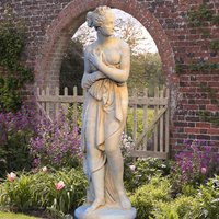 Garten Stein Skulptur - Venus Italica / Antikgrau von Gartentraum.de