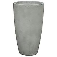 Garten Vase aus Glasfaser-Beton - modern - grau - Nusco von Gartentraum.de