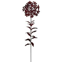 Gartendeko Blume aus Metall in Rost Optik - Phlox / 145x30cm von Gartentraum.de